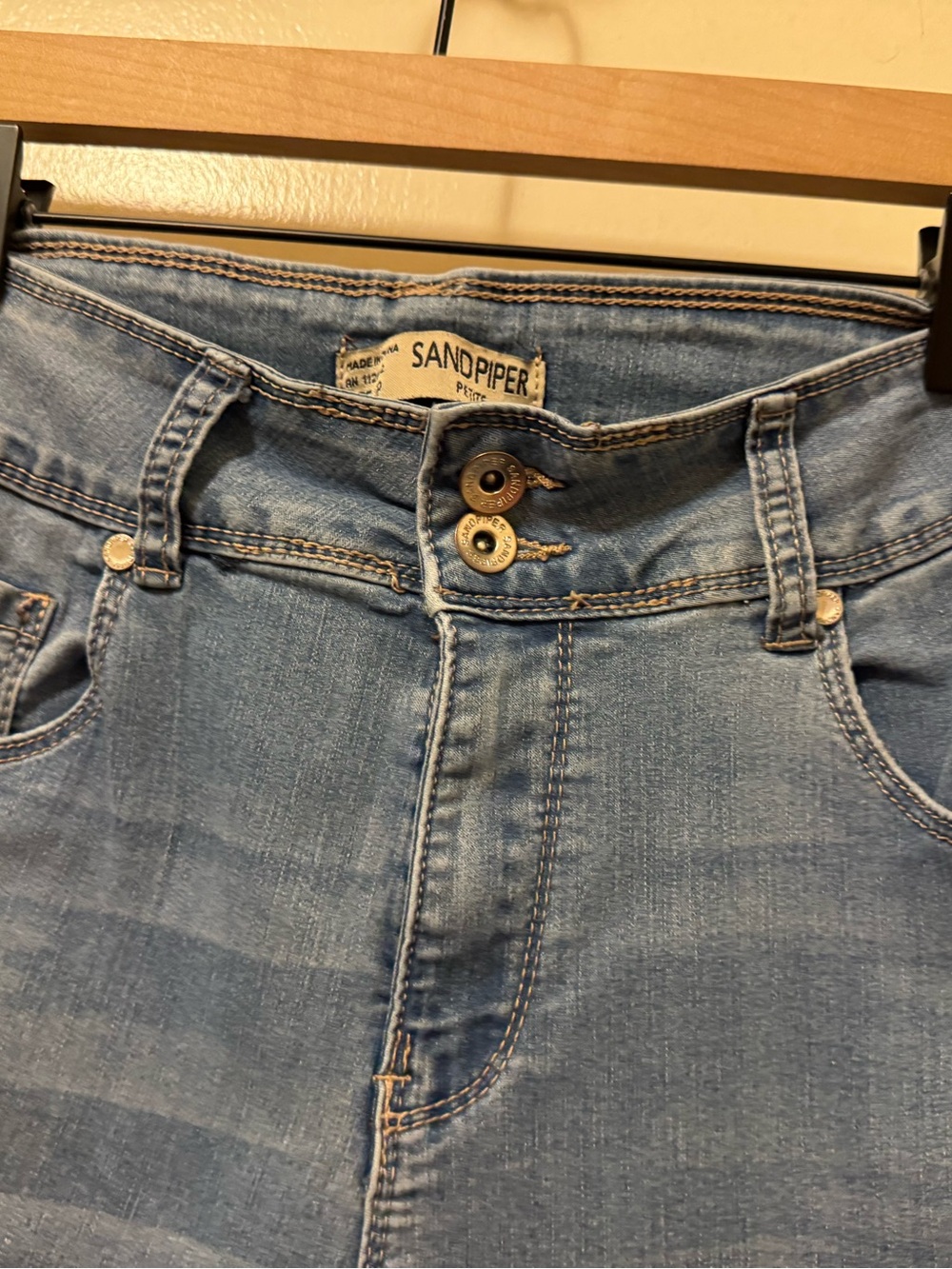 Sandpiper Petite Women’s Jeans - Blue Denim